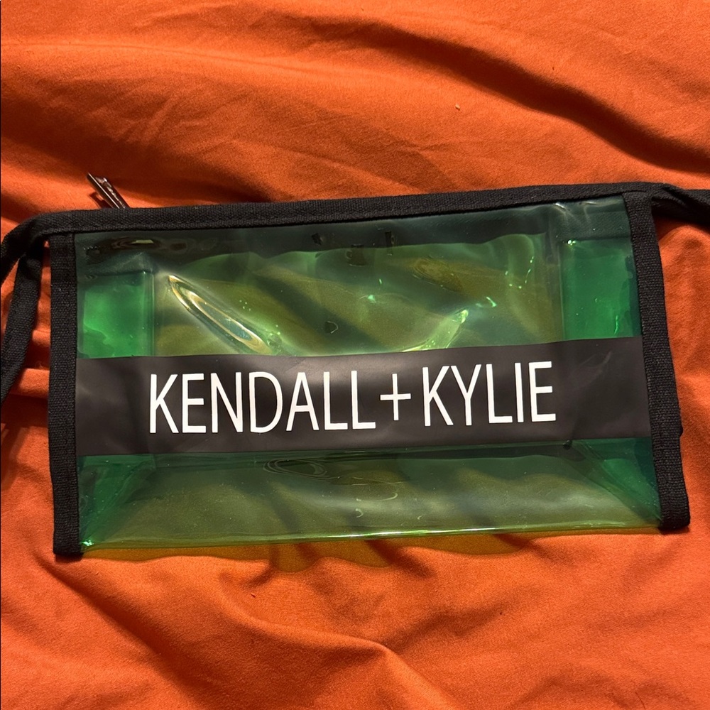 Kendall & Kylie Green Transparent Bag
